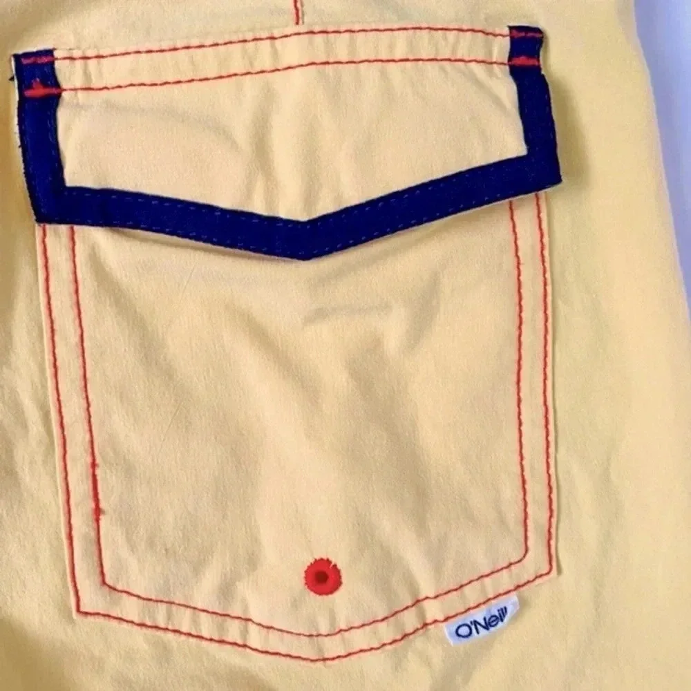 O'Neill Boys Retrofreak Performance Surfing Swim Trunks Size 25 / M 10